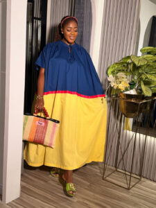 Sunset Breeze Colourblock Dress