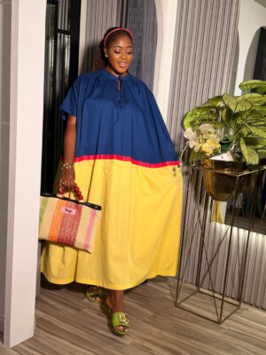 Sunset Breeze Colourblock Dress